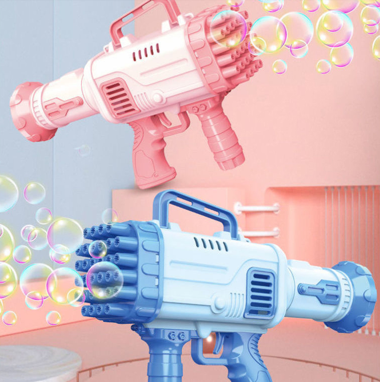 Pistol electric cu baloane de săpun Bazooka