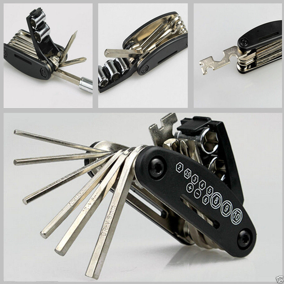 Set de chei pentru reparatie biciclete 16in1, AVX-RW8A-0