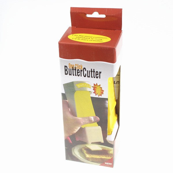 Feliator manual de unt Flippy, material plastic, design usor si practic, 20x6x8.5 cm, Butter Cutter, alb-3