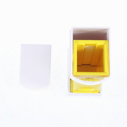 Feliator manual de unt Flippy, material plastic, design usor si practic, 20x6x8.5 cm, Butter Cutter, alb-4