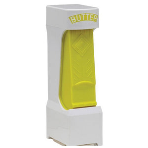 Feliator manual de unt Flippy, material plastic, design usor si practic, 20x6x8.5 cm, Butter Cutter, alb-0