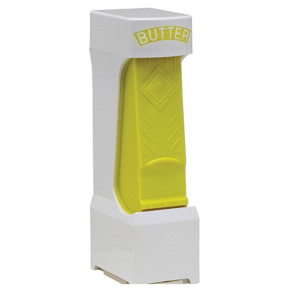 Feliator manual de unt Flippy, material plastic, design usor si practic, 20x6x8.5 cm, Butter Cutter, alb-0