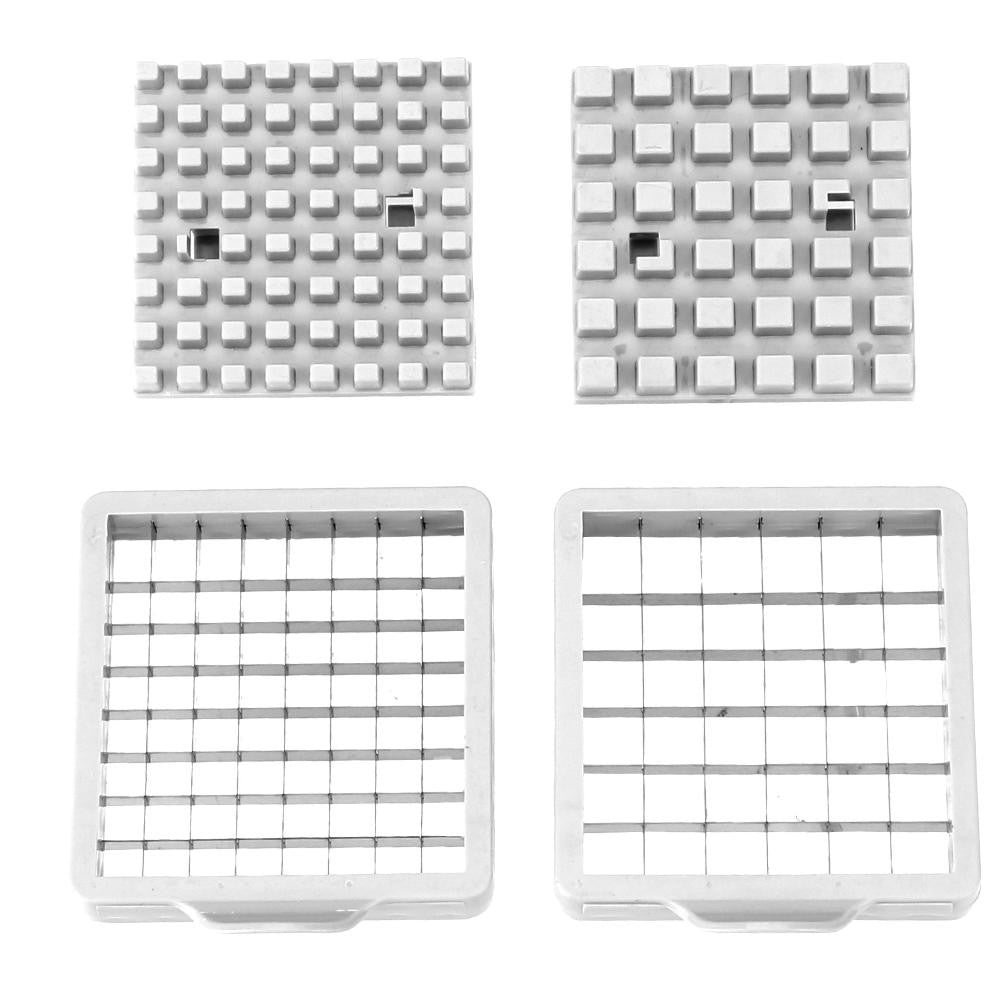 Feliator manual Flippy, pentru cartofi pai si legume, din inox, cu 2 dimensiuni de feliere, 25.5 x 11.7 cm, argintiu-1