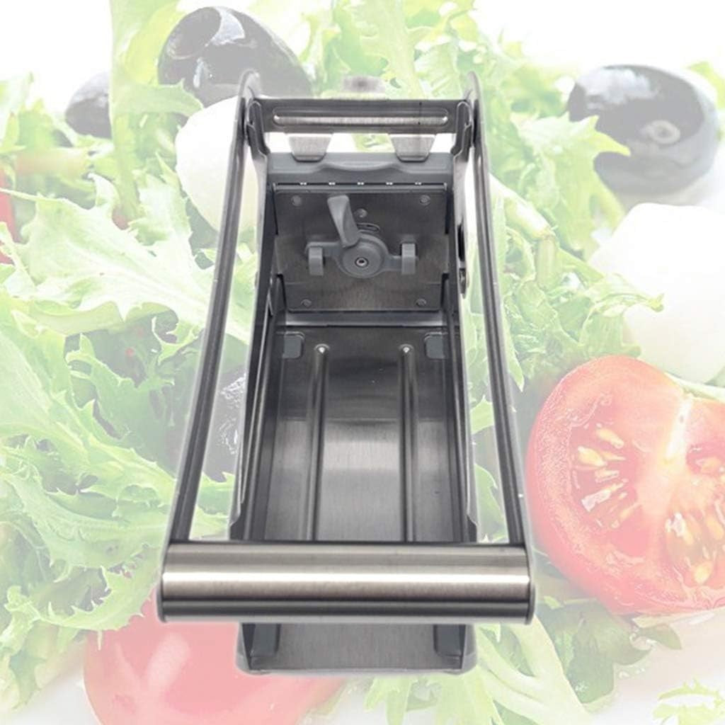 Feliator manual Flippy, pentru cartofi pai si legume, din inox, cu 2 dimensiuni de feliere, 25.5 x 11.7 cm, argintiu-5