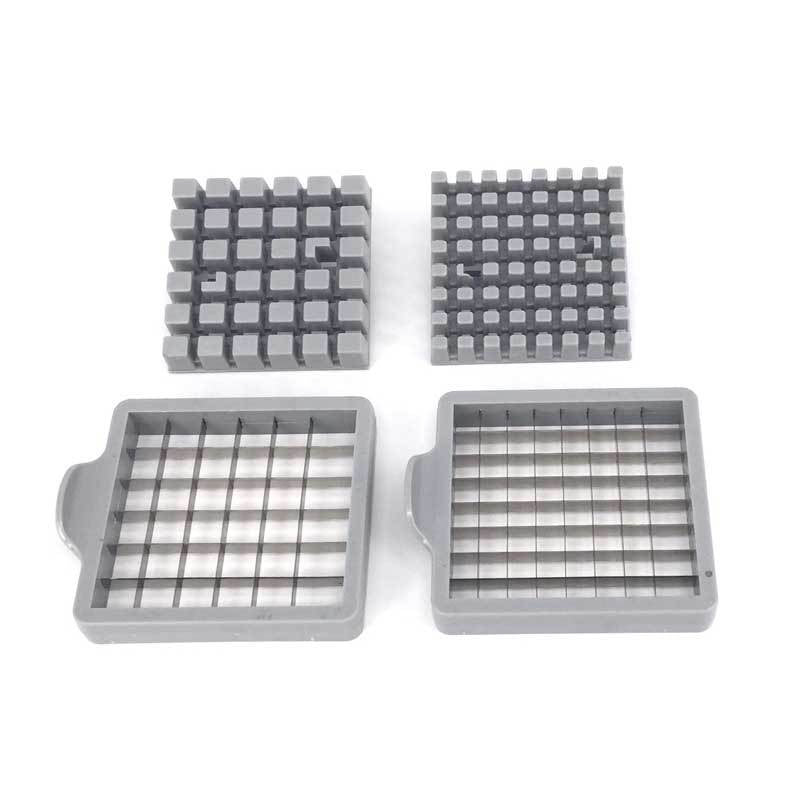 Feliator manual Flippy, pentru cartofi pai si legume, din inox, cu 2 dimensiuni de feliere, 25.5 x 11.7 cm, argintiu-8