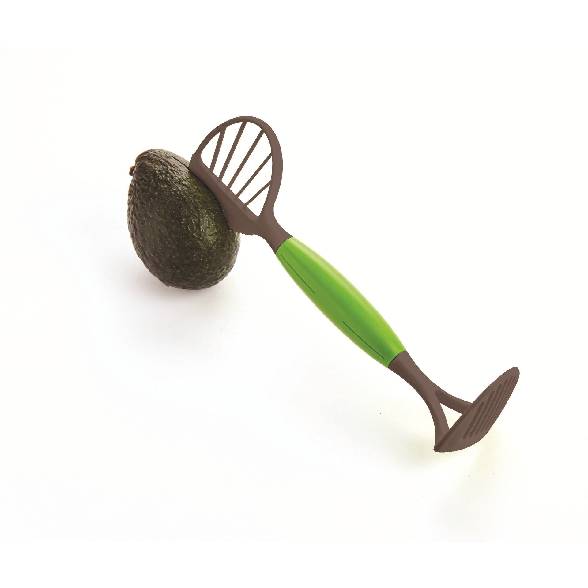 Feliator Multifunctional pentru Avocado, Flippy, pentru Taierea in Cubulete si Pasare, pentru Bucatarie, Preparare Guacamole, ABS, 24x7x6 cm, Verde-2