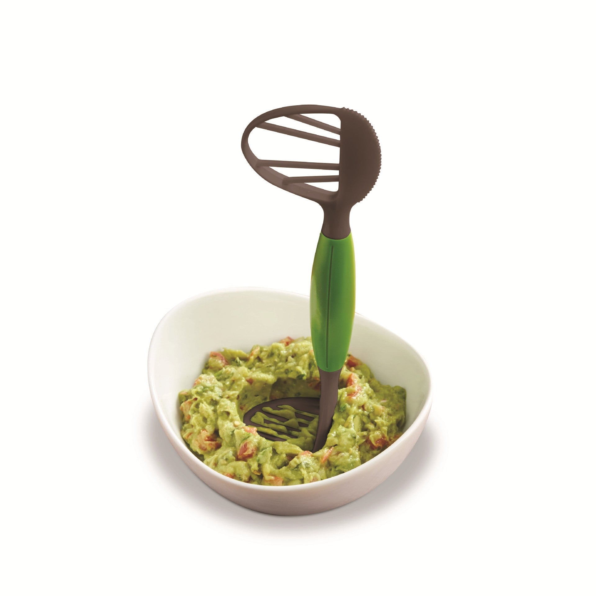 Feliator Multifunctional pentru Avocado, Flippy, pentru Taierea in Cubulete si Pasare, pentru Bucatarie, Preparare Guacamole, ABS, 24x7x6 cm, Verde-4
