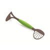 Feliator Multifunctional pentru Avocado, Flippy, pentru Taierea in Cubulete si Pasare, pentru Bucatarie, Preparare Guacamole, ABS, 24x7x6 cm, Verde-0