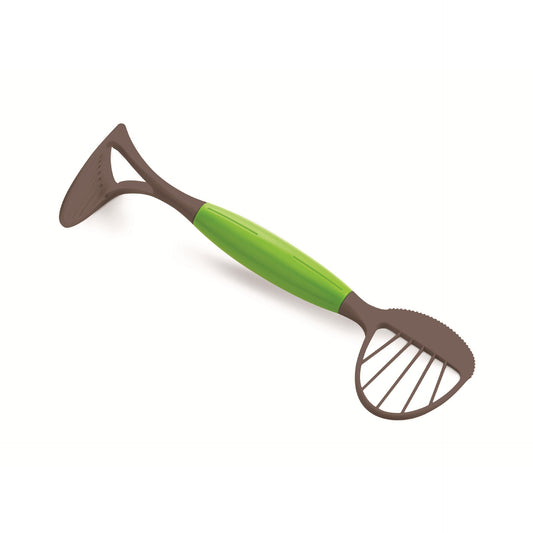 Feliator Multifunctional pentru Avocado, Flippy, pentru Taierea in Cubulete si Pasare, pentru Bucatarie, Preparare Guacamole, ABS, 24x7x6 cm, Verde-0