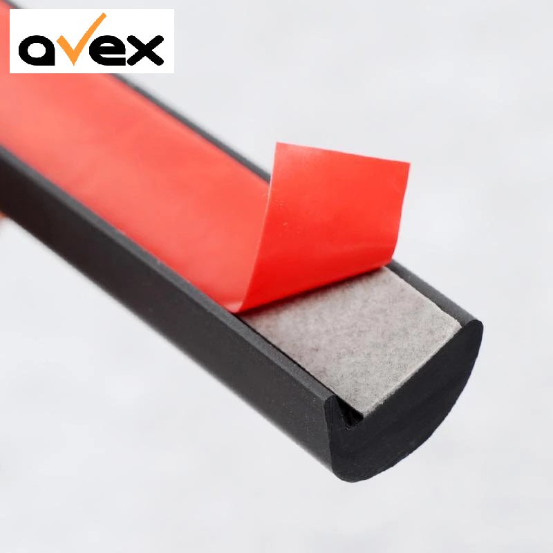 Set 4 buc. ornament protectie aripa din cauciuc culoare neagra-1