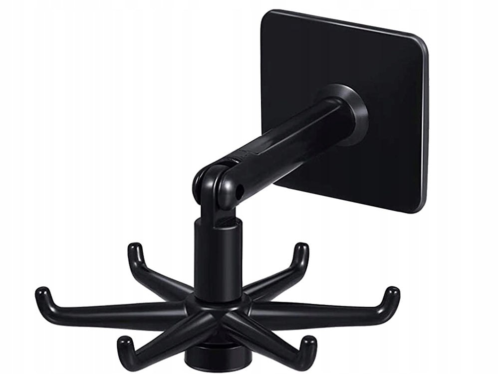 Set 3 Organizatoare Rotative cu 6 Cârlige – Soluția inteligentă pentru o casă mai ordonată