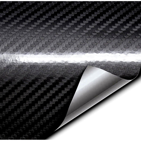 Folie colantare auto Carbon 5D Lacuit Negru (3m x 1,52m)-0