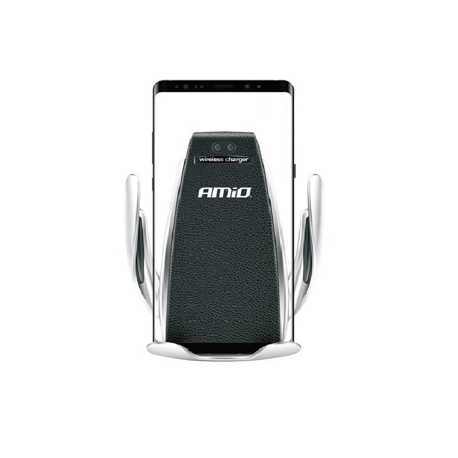 Suport auto inteligent pentru telefon cu incarcare wireless PHW-01-0