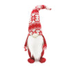 Figurina Decorativa, Pentru Craciun, Flippy, Spiridus, Omul Padurii cu Barba Lunga, Inaltime 47 cm, Rosu-0