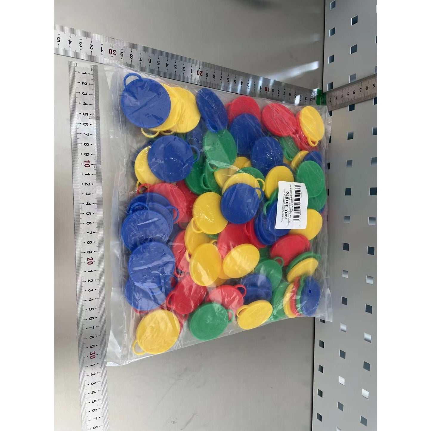 Set 4 Greutati pentru Baloanele cu Heliu, 32 grame, Plastic, Smile-1