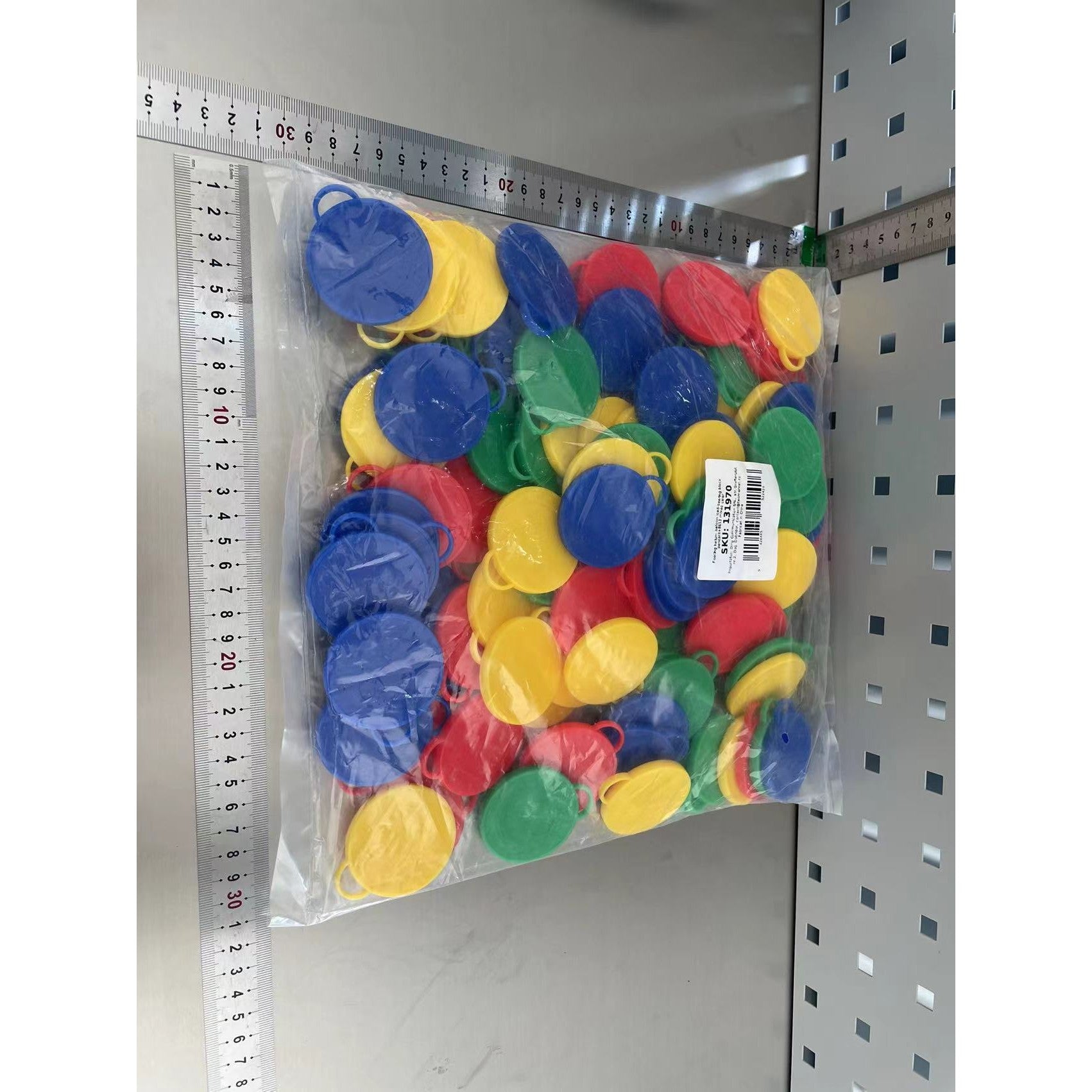 Set 4 Greutati pentru Baloanele cu Heliu, 32 grame, Plastic, Smile-1