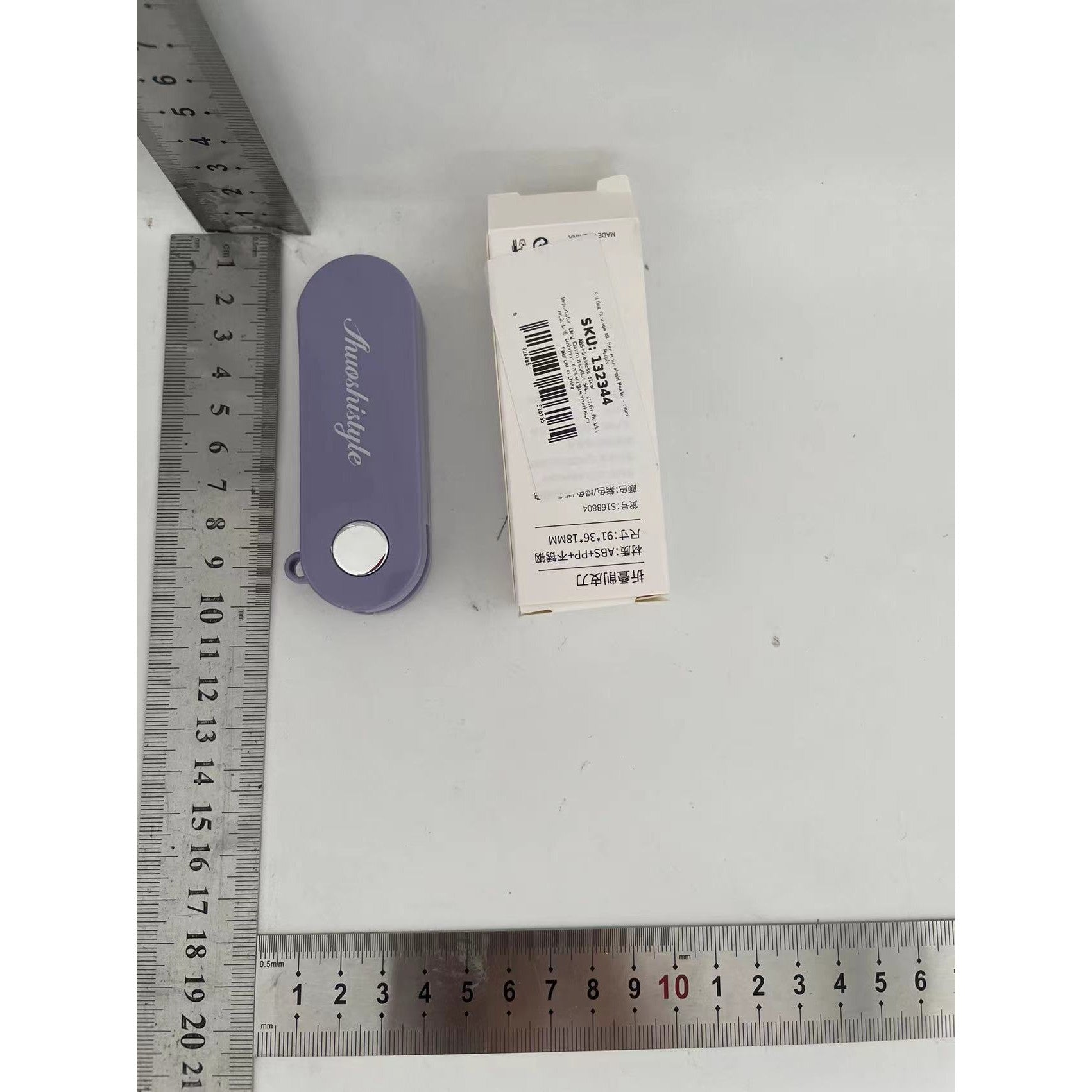 Peeler pentru Legume si Fructe, Flippy, Multifunctional, Curatator Pliabil, Mov-1