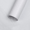 Folie colantare auto Carbon 3D - Alb (3m x 1,27m)-0