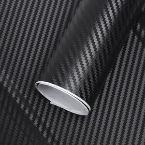 Folie colantare auto Carbon 3D - Negru (3m x 1,27m)-0