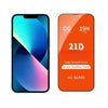 Folie de Protectie, Flippy, pentru Apple iPhone 15 Pro Max, Tempered Glass OG, Full Cover 21D, HD, Margini Negre, Transparent-0