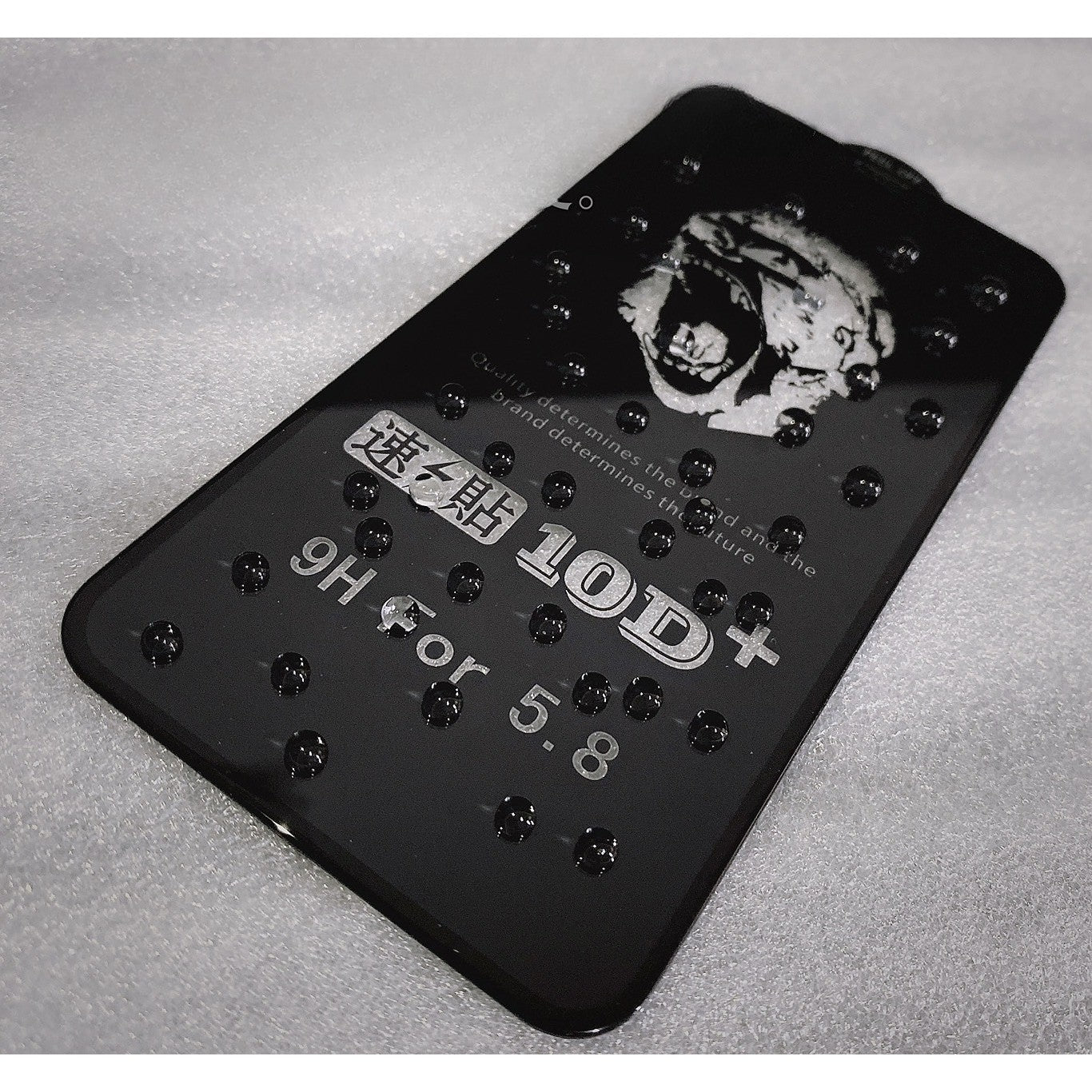 Folie de Protectie, Flippy, pentru Apple iPhone 15 Pro, Tempered Glass 10D, Full Cover, Margini Negre, Transparent-1