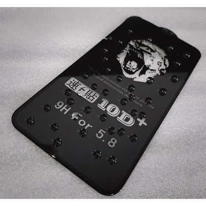 Folie de Protectie, Flippy, pentru Apple iPhone 15 Pro, Tempered Glass 10D, Full Cover, Margini Negre, Transparent-1