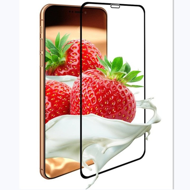 Folie de Protectie, Flippy, pentru iPhone 15, Full Cover, Ceramics 9D, Anti-soc, Anti-amprenta, Margini Negre, Transparent-0