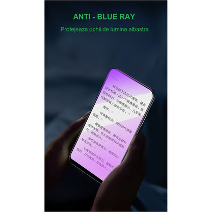 Folie de Protectie, Flippy, pentru iPhone 15 Pro Max, Flexible Hidrogel Protectie Blue Ray, Full Cover, Reparare Automata, Transparent-4