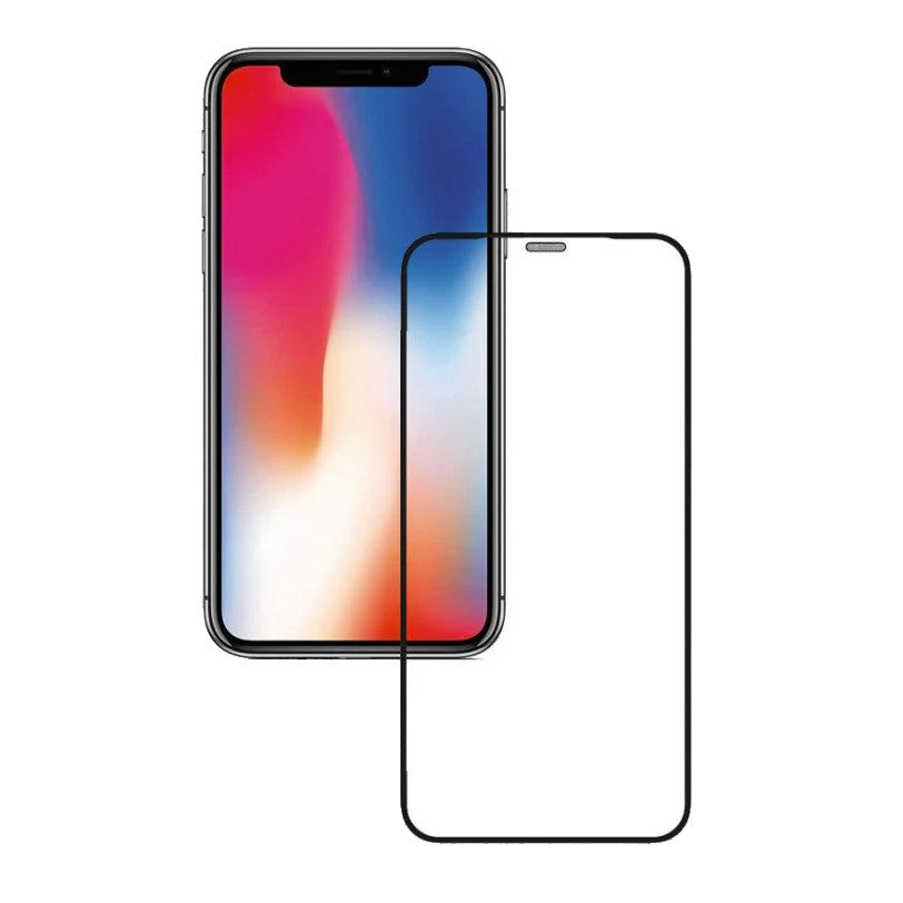 Folie de Protectie, Flippy, pentru iPhone 15 Pro Max, Tempered Glass, HD, Acoperire Completa, Protectie Anti-Praf pentru Difuzor, Margini Negre, Transparent-0