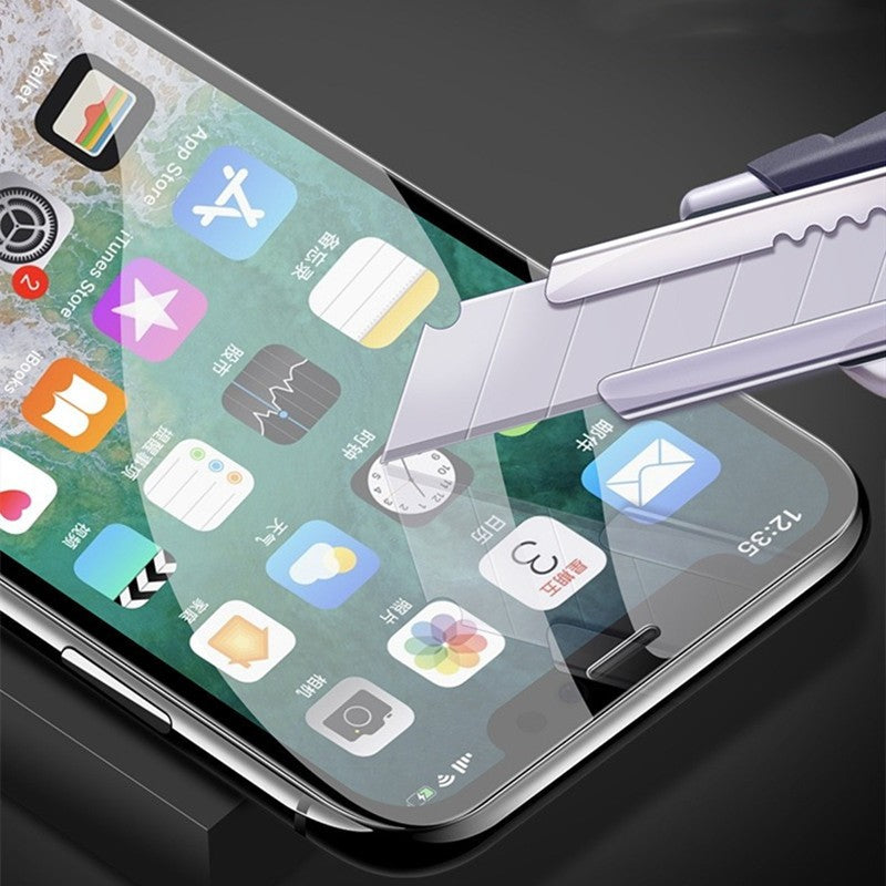 Folie de Sticla Securizata pentru Apple iPhone 15, Flippy, Vizibilitate HD, Protectie Completa 9D, Transparent-5