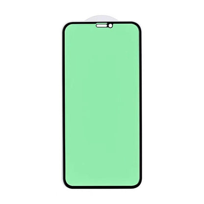 Folie de Sticla Securizata pentru Apple iPhone 15 Plus, Flippy, Lumina Verde Anti-Blue Ray, Auto-Aplicare, Protectie Completa 9D, Verde-4