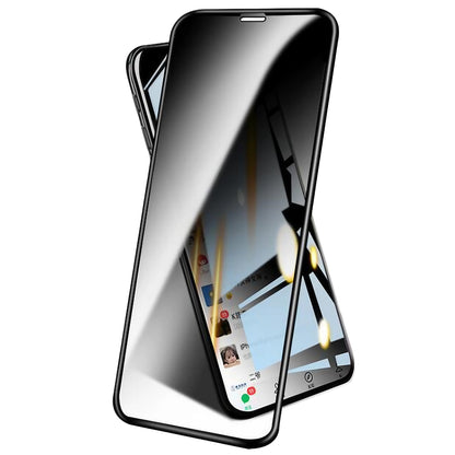 Folie de Sticla Securizata pentru Apple iPhone 15 Plus, Flippy, Privacy Diamond, Vizibilitate HD, Protectie Completa 9D, Anti-Static ESD, Protectie Confidentialitate, Negru-1