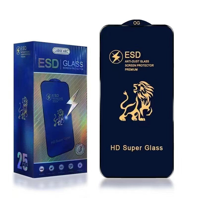 Folie ecran Flippy pentru Huawei NOVA 9 SE, Sticla ESD Premium, Lion HD Super Glass, Anti-static, Negru-3