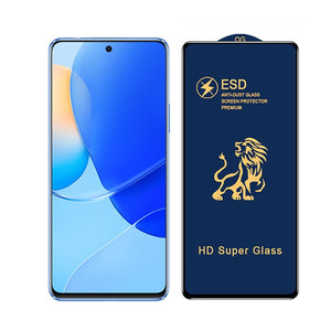 Folie ecran Flippy pentru Huawei NOVA 9 SE, Sticla ESD Premium, Lion HD Super Glass, Anti-static, Negru-0