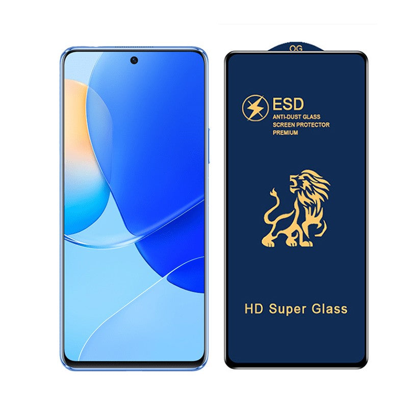 Folie ecran Flippy pentru Huawei NOVA 9 SE, Sticla ESD Premium, Lion HD Super Glass, Anti-static, Negru-0