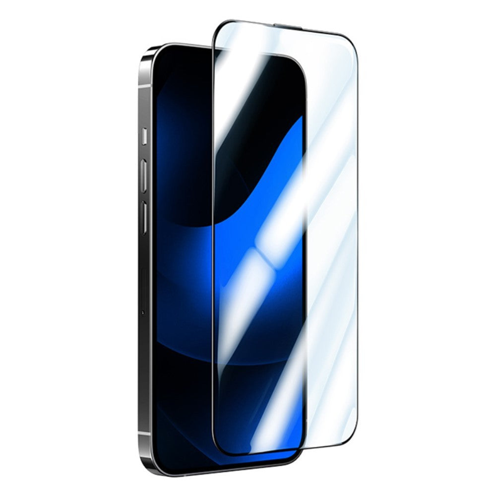Folie ecran Flippy pentru iPhone 14 Pro Max, Sticla ESD, Top Glass, Anti-static, Negru-0
