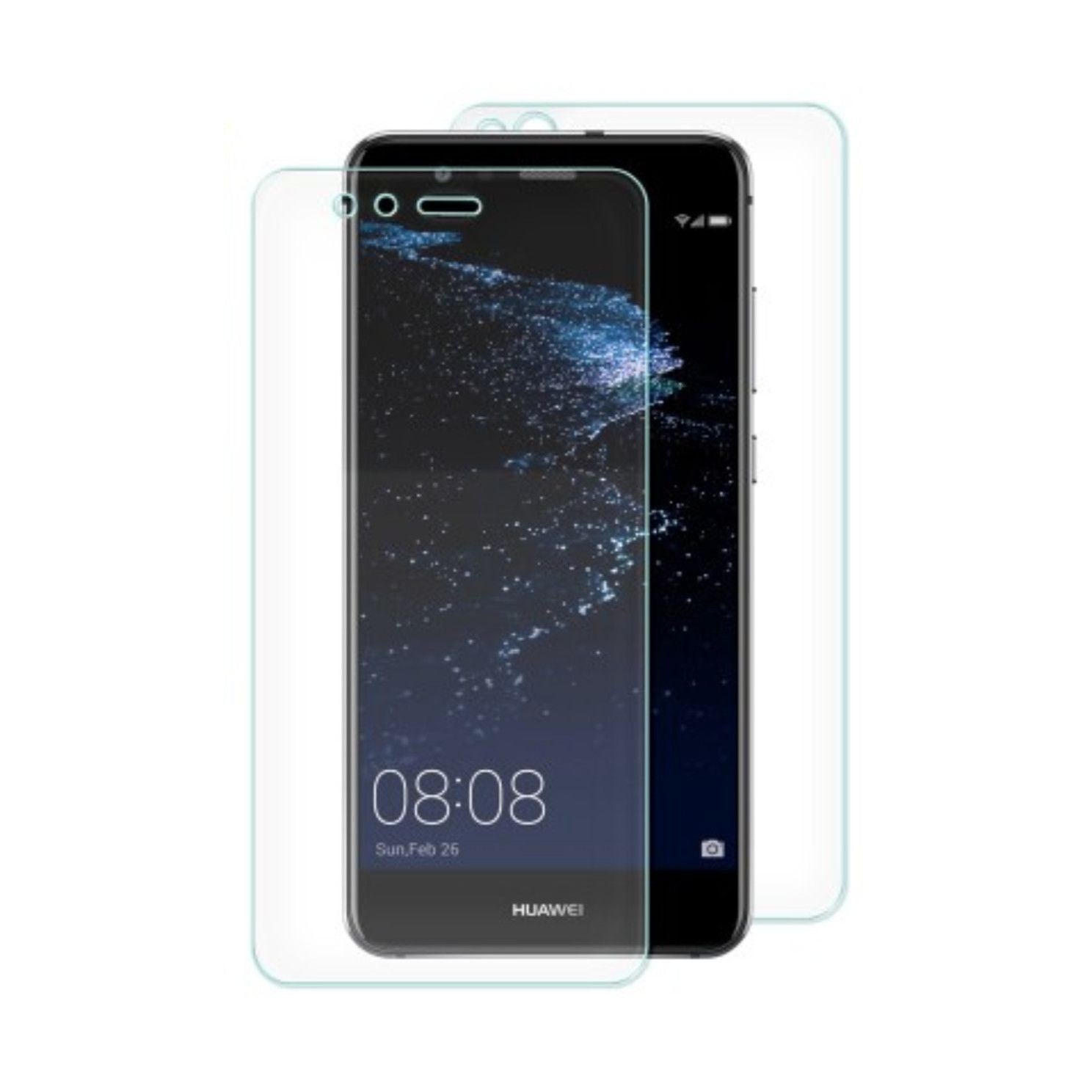 Folie Plastic Huawei Mate 10 Lite Fata-Spate Transparent-1