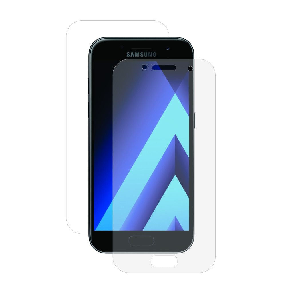 Folie Plastic Samsung Galaxy A3 2017 Fata-Spate Transparent-0