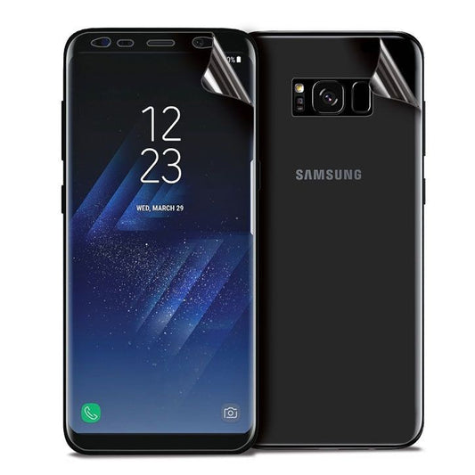 Folie Plastic Samsung Galaxy S8 Fata-Spate Transparent-1