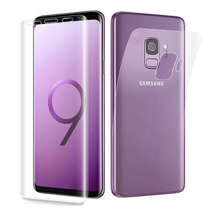 Folie Plastic Samsung Galaxy S9 Fata-Spate Transparent-1