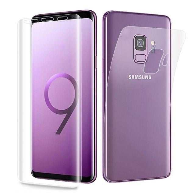 Folie Plastic Samsung Galaxy S9 Fata-Spate Transparent-0