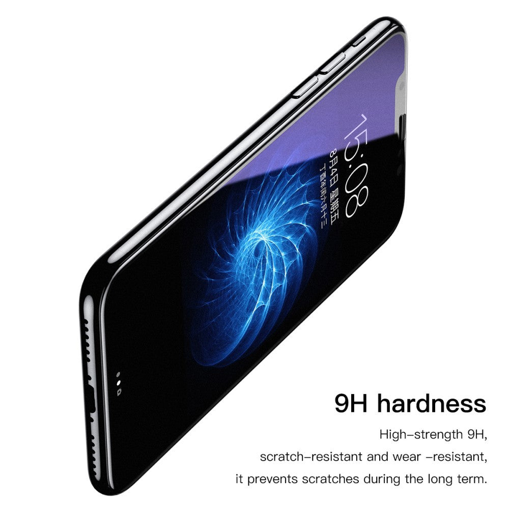 Folie protectie Flippy pentru iPhone 14 Plus, Sticla securizata, temperata, duritate 9H, Privacy 360 Anti-Blue Ray, Transparenta, Protectie Completa-2