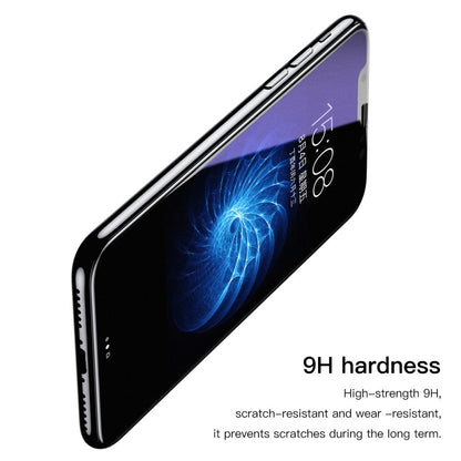 Folie protectie Flippy pentru iPhone 14 Pro Max, Sticla securizata, temperata, duritate 9H, Privacy 360 Anti-Blue Ray, Transparenta, Protectie Completa-2