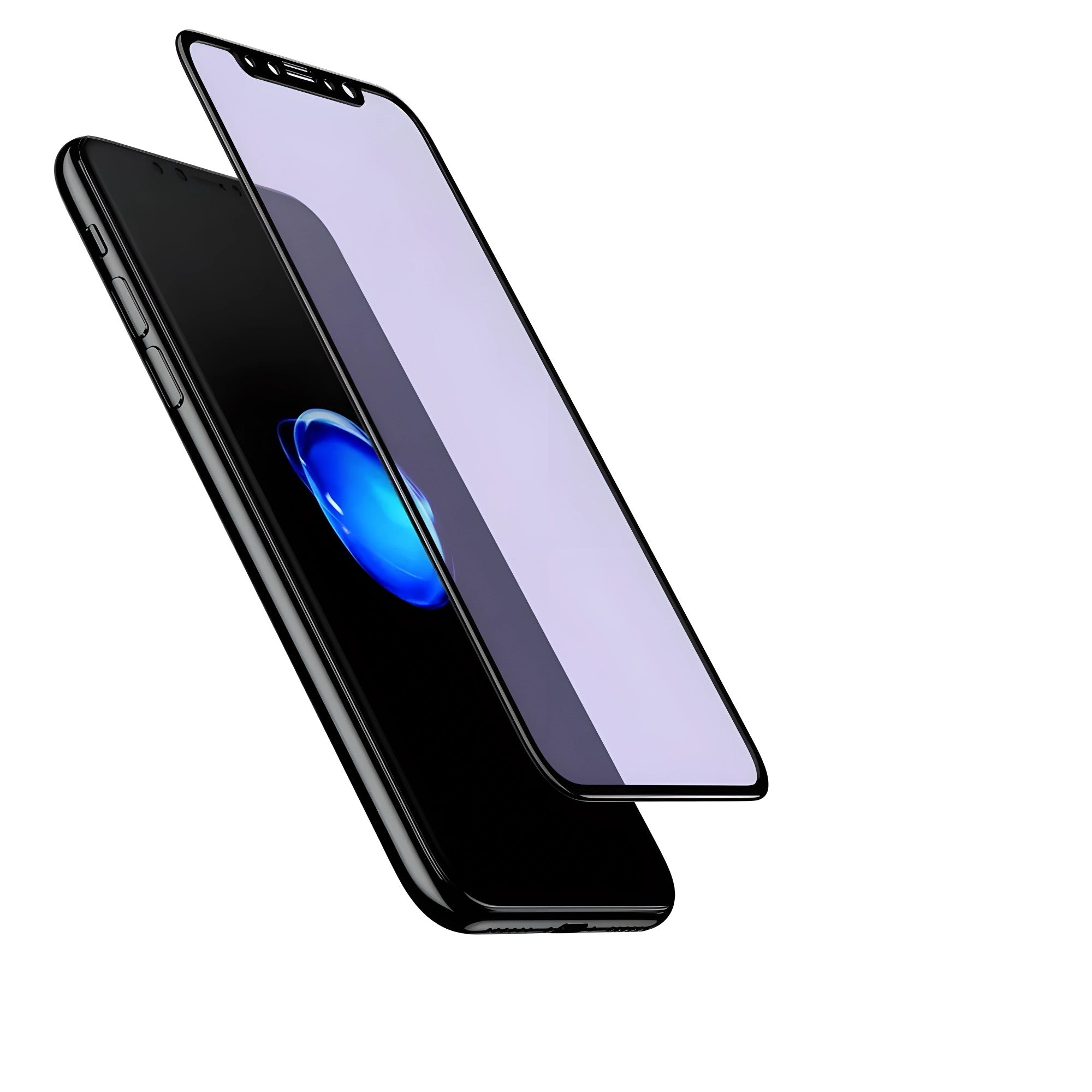 Folie protectie Flippy pentru iPhone 14, Sticla securizata, temperata, duritate 9H, Privacy 360 Anti-Blue Ray, Transparenta, Protectie Completa-0