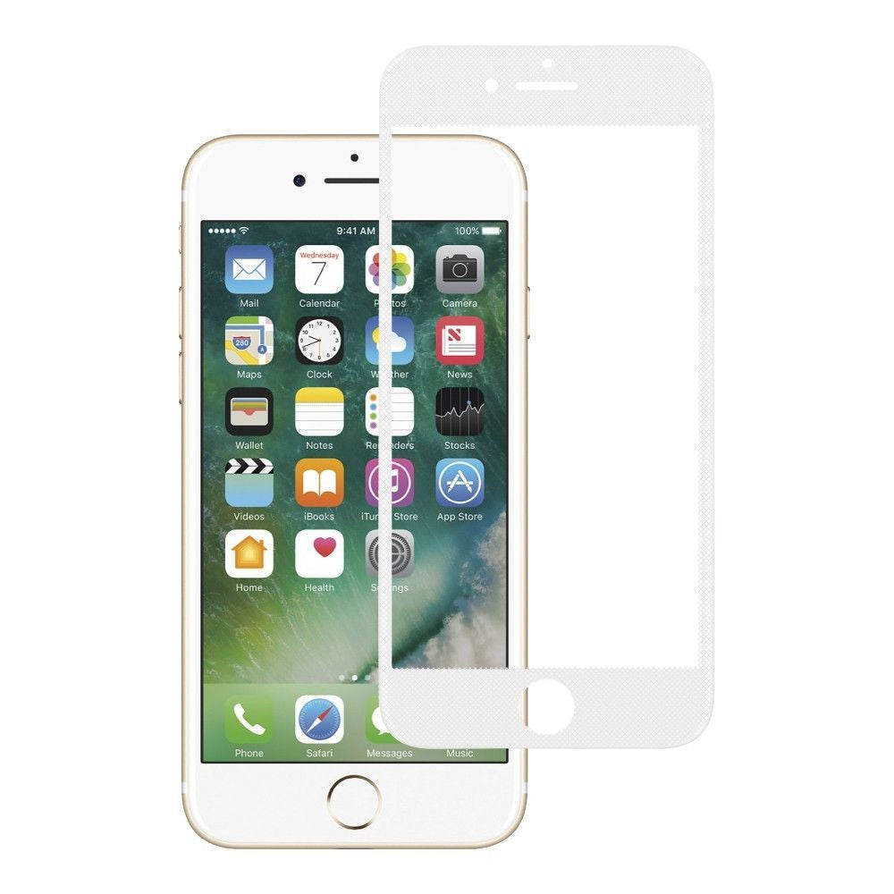 Folie Sticla Apple iPhone 6/6S Full Face Alb-2