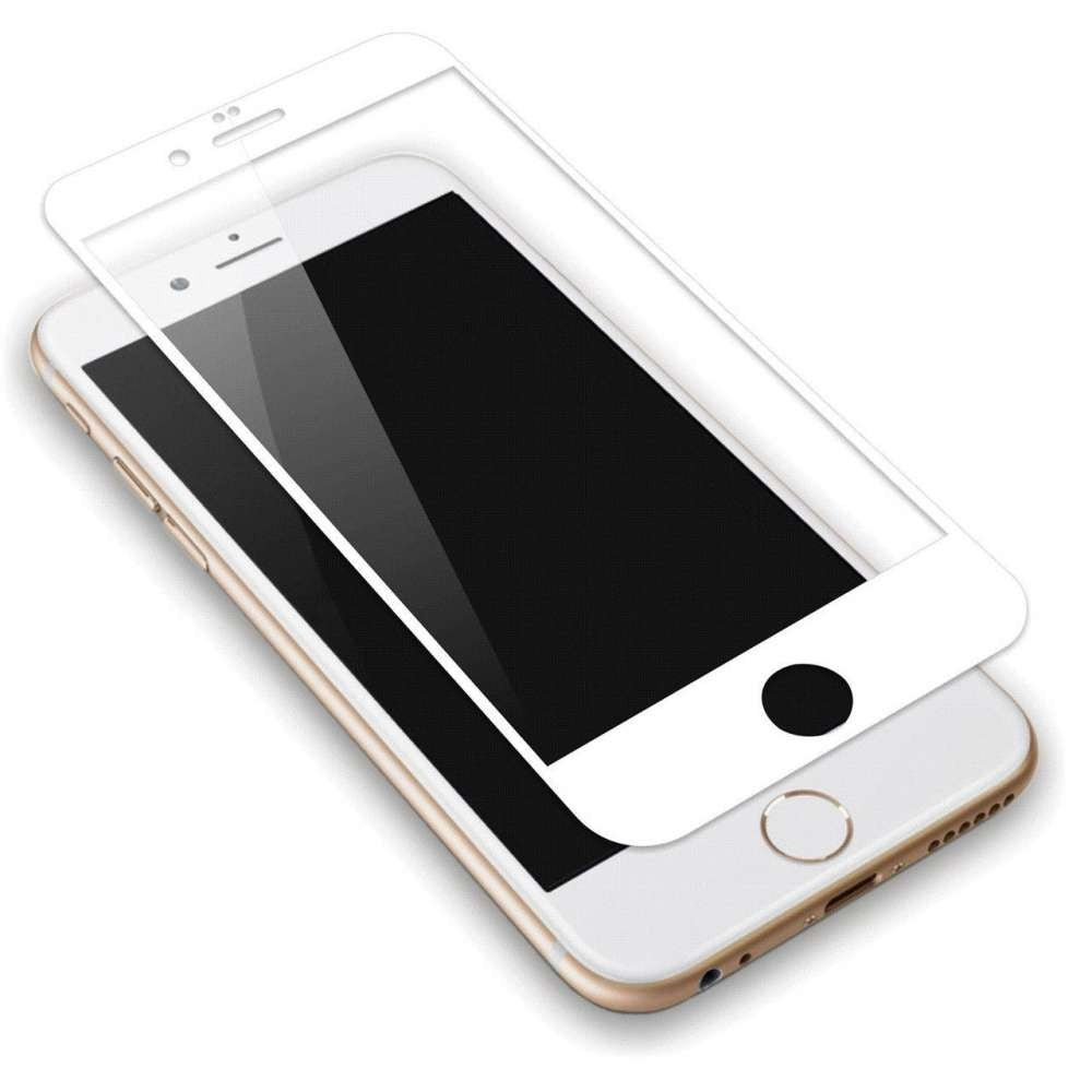 Folie Sticla Apple iPhone 6 Plus Flippy® 4D/5D Alb-2