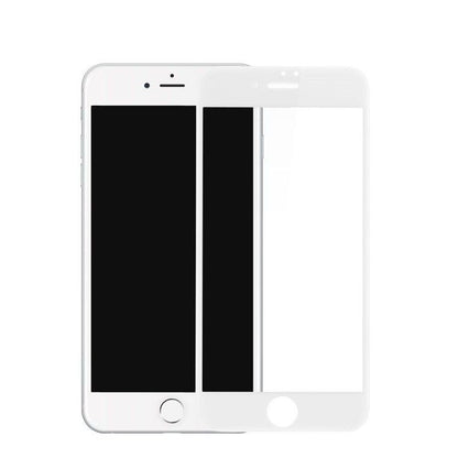 Folie Sticla Apple iPhone 7 Plus 4D/5D Alb-2