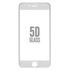 Folie Sticla Apple iPhone 8 4D/5D Alb-0