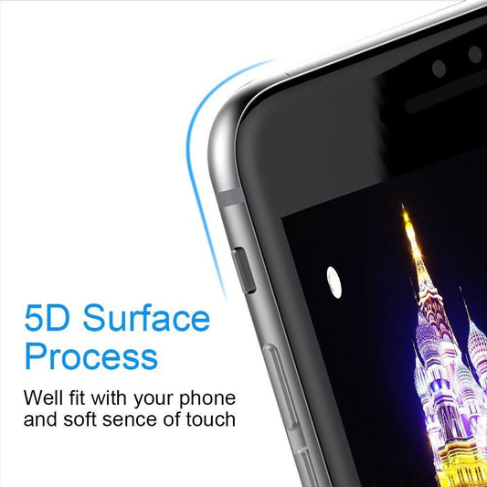 Folie Sticla Apple iPhone 8 Plus 5D Negru-1
