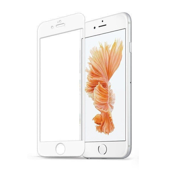 Folie Sticla Apple iPhone 8 Plus Full Face Alb-2